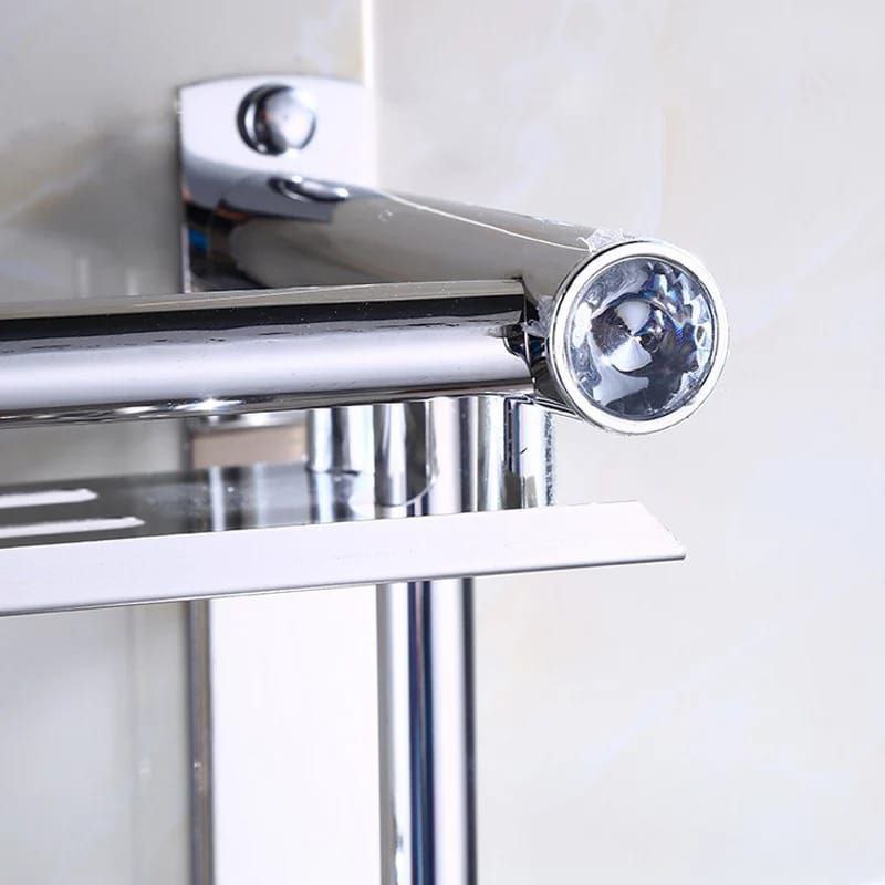 Étagère d'angle murale de salle de bains, support de rangement Non perforé pour toilettes, WC, lavabo, organisateur d'articles58